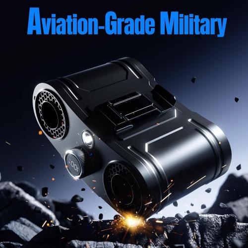 2026 25000MAh AI Portable Waist Fan, 100 Speeds 34000RPM Strong Airflow, Belt Fan with up to 145H of Working Time, Flashlight,Rechargeable Wearable Personal Fans for Outdoor