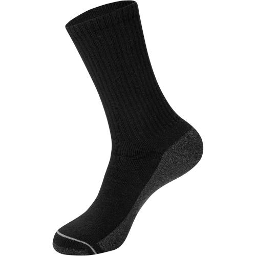 Hanes Men's Crew & Over the Calf Socks Pack, Max Cushioned Moisture-wicking Stay Dry Socks, Athletic Socks, 6, 8 Or 12-pairs