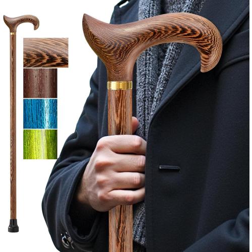 Walking Cane, Available in Multiple Inches Wooden Cane Support up to 300 Lbs, Suitable for Fancy Wooden Walking Cane for Men and Women with Extreme Demands