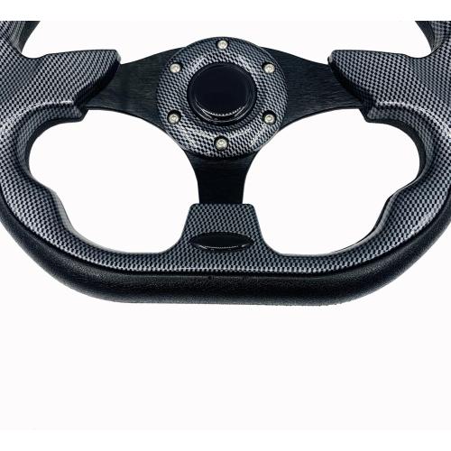 Universal Golf Cart Steering Wheel for EZGO RXV & TXT, Club Car DS and Club Car Precedent EZGO Yamaha Golf Car Accessories