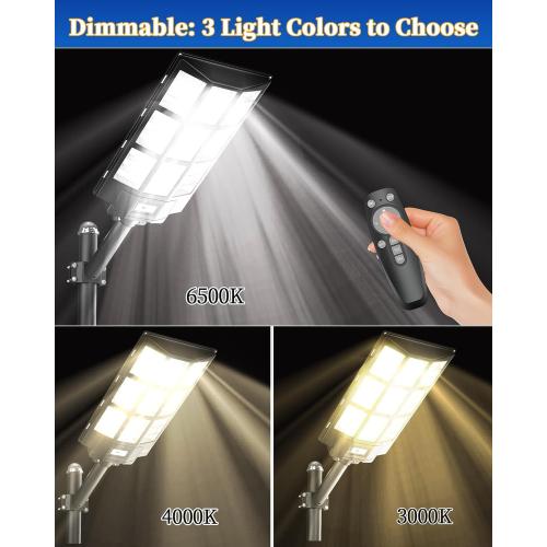 Solar Street Lights Outdoor,Solar Security Flood Lights Parking Lot Light