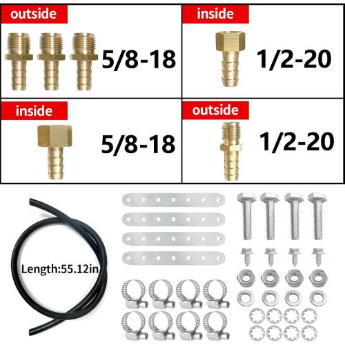 Low Pressure Drop Trans Cooler 40K Transmission Oil Cooler Kit 47391 Compatible with Heavy Duty 40,000 GVW Max including Mounting Hardware, Towing Applications and Advanced Cooling Protection LPD47391