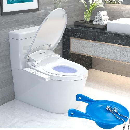 Gerber Toilet Flapper Replacement, 2 Pack 3 inch for Gerber 99-788 with 2 Toilet Handle Chains Lecyco Rubber Water Saving, Easy to Install 2