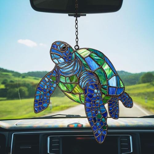 Sea Turtle Acrylic Suncatcher