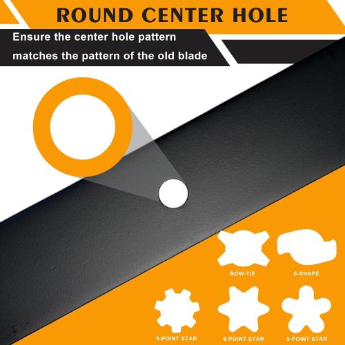 601124 High Lift Blades Compatible with Hustler 54 Deck Raptor SD, Fastrak, Super Z Series Lawn Mower, Replaces 601013 602416 797696 797712 92-208, 3 Pack