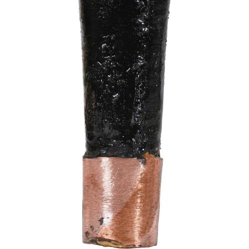 Imported Shillelagh Wooden Irish Walking Stick, Handcrafted 100% Blackthorn Wood Cane, Handles All Unique, Black High Gloss Lacquered, Made in Ireland