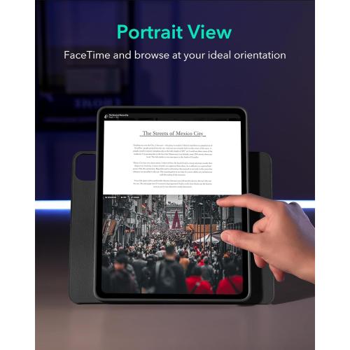 ESR for iPad Pro 12.9 Case (6th/5th Generation, 2022/2021), Black
