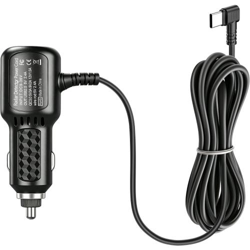 USB-C Car Charger for Dash Cam,Type C USB Power Cord for Car Dashcam