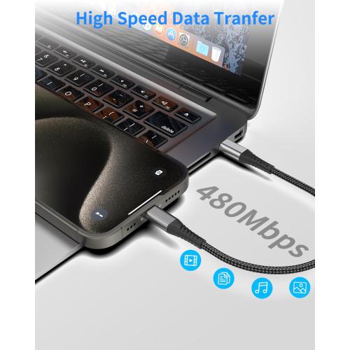 6 inch Short USB C to USB C Cables, 3 Pack USB C to C Fast Charging Cord Type C Cable for iPhone 15 16 17 Pro Max Android Samsung Galaxy S24 S23 Ultra/Power Bank, Short USBC to USBC Cable 0.5ft