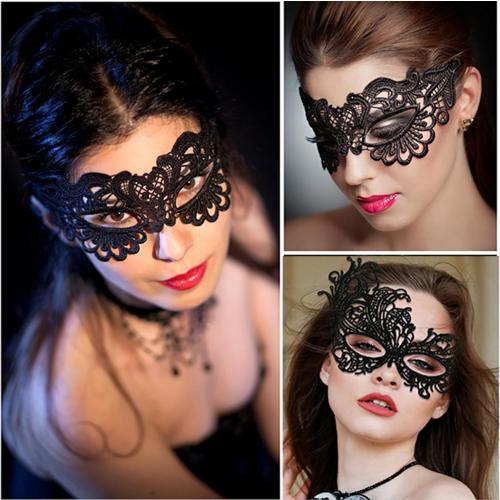 Masquerade Mask for Women Lace Eye Mask for Halloween Costume Party