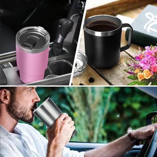 2 Pack 30 oz Yeti Tumbler Lids, Replacement Tumbler Lids for Yeti 30 oz Tumbler, 14 oz Mug, 26 oz Cup, 35 oz Straw Mug, Magnetic Slider Switch, Splash Proof Coffee Cup Cover Lids, BPA Free