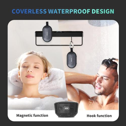 SOWO Portable Small Speaker, Magnetic Bluetooth Speaker for Golf Cart
