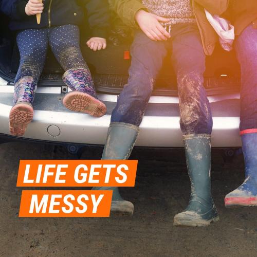 Armor All Microfiber Car Wash Mitt by Armor All, Noodle Tech Car Wash Glove for Clean Cars, Trucks, Motorcycles, 1 Each