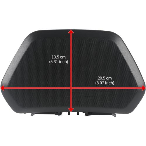 1up Driver Backrest for Can-Am Ryker 900, 600, Sport, Rally Edition, Adjustable Angle Lumbar Support Sport Driver Backrest Kit for Can Am Ryker 2019-2024 Accessories, Replace OEM #219400960