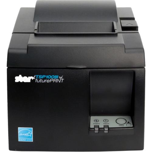 White Star Micronics TSP143IIILAN Ethernet (LAN) Thermal Receipt Printer with Auto-Cutter and Internal Power Supply