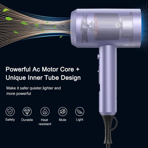 slopehill Professional Ionic Hair Dryer, Lavender