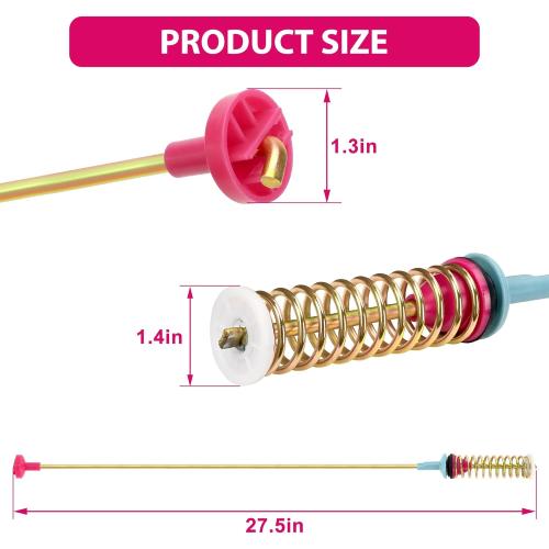 WA54R7200AV/US DC97-16350V Washer Suspension Rods Compatible with Sam.sung Washer WA54R7200AW/US WA5AR7200AV/US WA54R7600AV/US WA54R7600AW/US WA54R7600AC/US (OEM) 27.6 Inch