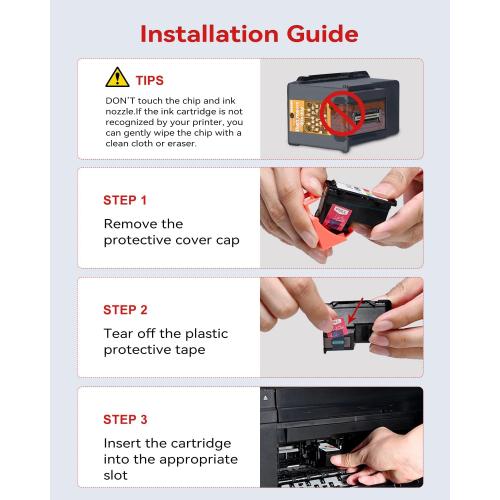 275XL 276XL Replacement for Canon Ink 275 and 276 PG-275 CL-276 Black Color Ink Cartridges Combo Pack Compatible with PIXMA TS3522 TR4720 TR4700 TS3722 TS3500 TR4722 TS3720 TS3520 Printers