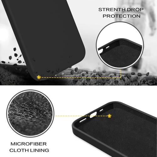 Case for Pixel 7 Pro Google 7 Pro Liquid Silicone Phone Case Soft Microfiber Lining Anti-Scratch Shockproof Protective Phone Cover for Google Pixel 7 Pro,*Pink*