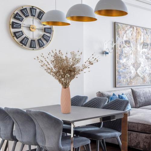 ROSELEAF 28 Pack Christmas Tree Ornaments Set, Champagne Artificial Glitter Berry Flowers Stem Branches Picks for Xmas Tree Decoration Gift Small Vase Home Holiday Wedding Party Decor