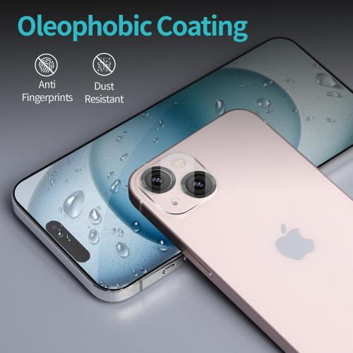 PEHAEL for iPhone 15 Privacy Screen Protector Camera Lens Protector | Installation kits, Anti-Spy Private, Anti-Scratch, 9H Tempered Glass, Case Friendly, 2 2 Pack, [6.1 inch]