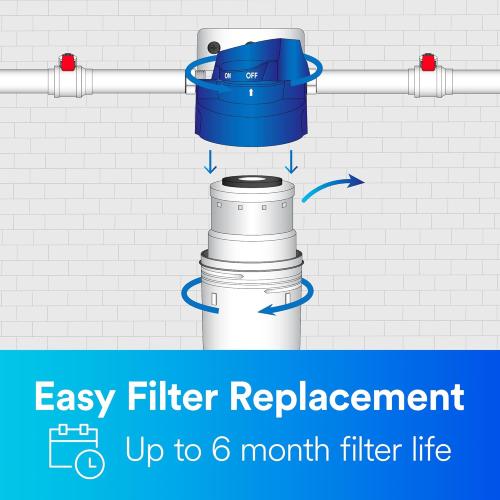 3M Aqua-Pure Whole House Standard Sump Replacement Water Filter Drop-in Cartridge AP1001, 5566601