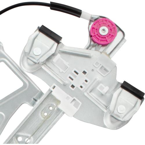 BOXI 740-520 Front Driver Side Power Window Regulator W/O Motor Fit for Cadillac Deville 2000-2005 excluding Armored Option 17801304 25714290 25737256