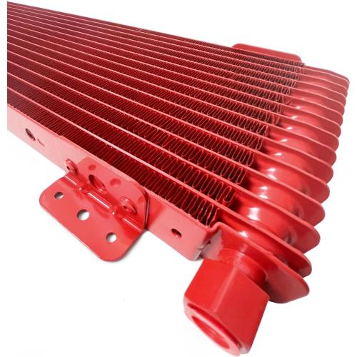 Low Pressure Drop Trans Cooler 40K Transmission Oil Cooler Kit 47391 Compatible with Heavy Duty 40,000 GVW Max including Mounting Hardware, Towing Applications and Advanced Cooling Protection LPD47391
