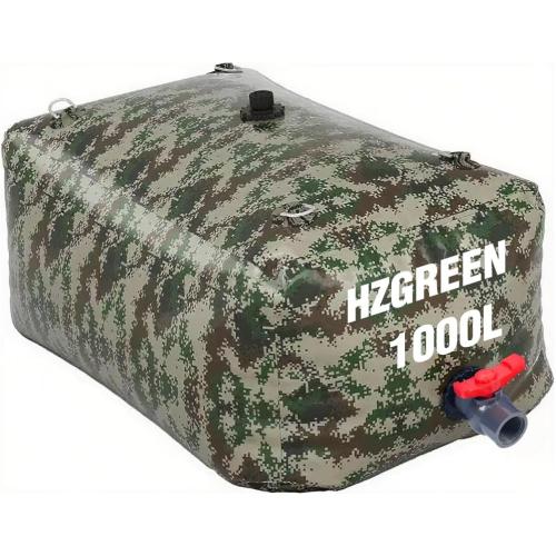 Water Bladder 1000L/260G Water Tank Storage Container Foldable Portable Large Capacity Soft Bag Suitable for Outdoor Easy to Carry Out