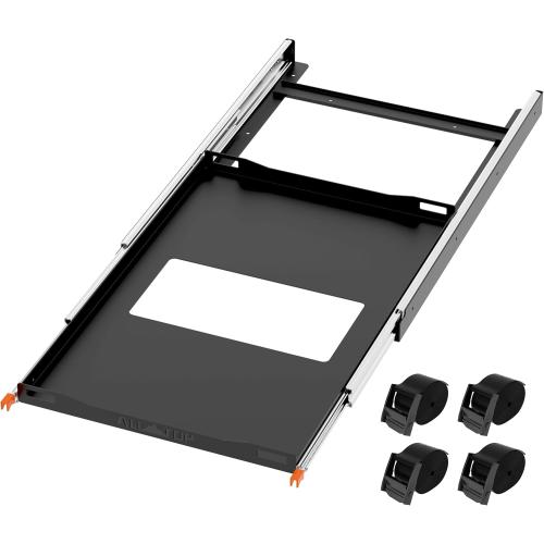 ALL-TOP Fridge Slide (Inner 29.3 x 18.7in) Vehicle Refrigerator Freezer Slider with 4 Buckle Straps, Universal Fit, Max 287 LBS, 3rd Gen