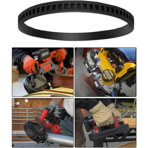 (4 Pack) 45-69-0010 Blade Pulley Tires Replacement For Bandsaw Part Deep Cutting Blades 6230 6232-20 6232-6 6225 AO2807 6238N 6238-20 2729-20 Bandsaw Rubber Tires