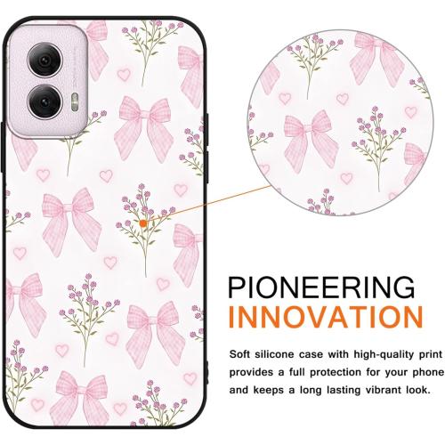 2 Pack Pink Bow Phone Case