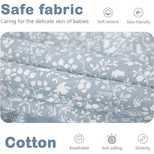 Mosebears Baby Sleep Sack with Legs,Cotton Baby Sleep Sack for Toddler Thicken 2.5 TOG