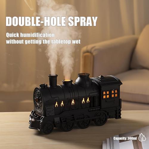 Train Diffusers for Essential Oils,300ml Magic Train Diffuser, Large Room Remote Control Aromatherapy Diffuser, Ultrasonic Cool Mist Humidifier Auto Off for Office Bedroom