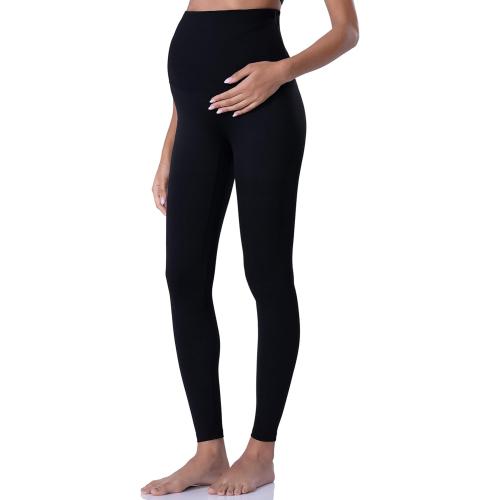 Size XL POSHDIVAH Women's Maternity Leggings Over The Belly Pregnancy Yoga Pants Active Wear Workout Leggings