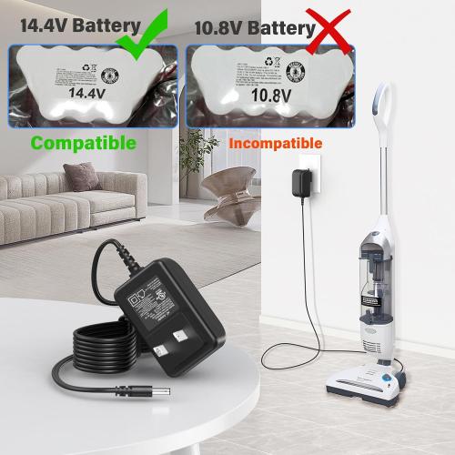 20V Vacuum Cleaner Charger for Shark SV1106 SV1110 SV1107 14.4V Battery