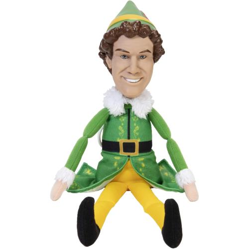 Jakks Holiday Elf Buddy The Elf Talking Plush with 15 Phrases Approximately 12-Inches in Height