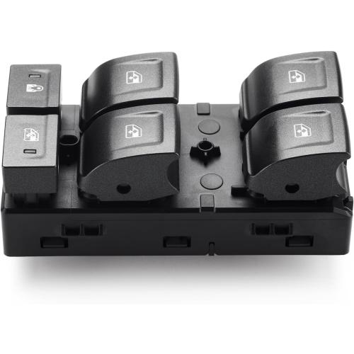 2015-2020 Chevy Suburban Tahoe GMC Yukon XL Power Window Switch Driver Side | Front Left Master Door Lock Window Switch Control Button Assembly Replacement, 23427094, DWS1824, 1S15768