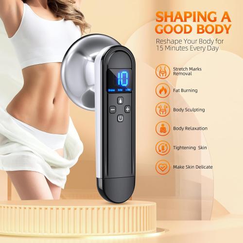 COMEBY Body Sculpting Machine - Professional Handheld Cordless Cellulite Massager - Suitable for Belly, Neck, Legs, Hip, Arms