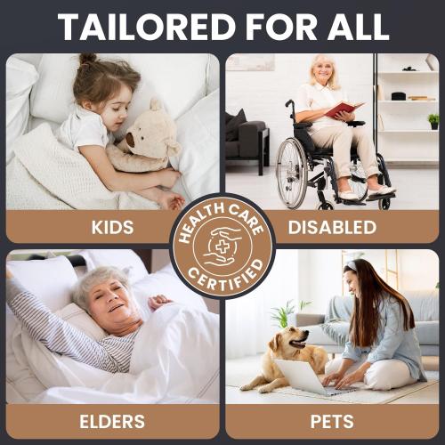 50 Count Incontinence Bed Pads Disposable 40'' x 36'' - 125 Gram Heavy Duty Super Absorbent Underpads Chucks Pads for Adults Elderly, and Pets ‼️may be missing pieces‼️