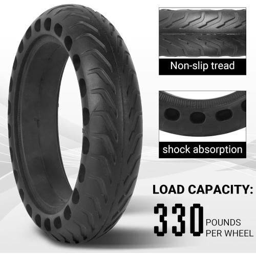 AR-PRO (2-Pack) 8.5 Electric Scooter Solid Tires, 8 1/2 x 2 Scooter Replacement Tires, Compatible for Gotrax Gxl V2/Gotrax XR/Xiaomi M365/Pro Electric Scooter Tire