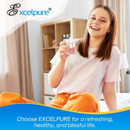 EXCELPURE Water Filter Replacement for LG LT500P, 5231JA2002A, 3PACK | Replacement for LG LT500P, Kenmore 9890, LFX25974ST, GEN11042FR-08, LFX25973ST, ADQ72910902, HDX FML-1,LFX25973D, CLCH110