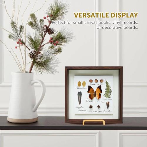 Plate Holder Easel Display Stand - 6 inch Metal Plate Stands for Display - Tabletop Picture Stand - Gold Iron Easels for Display Pictures | Photo Frames | Book | Decorative Plates | Plaque - 3 Pack