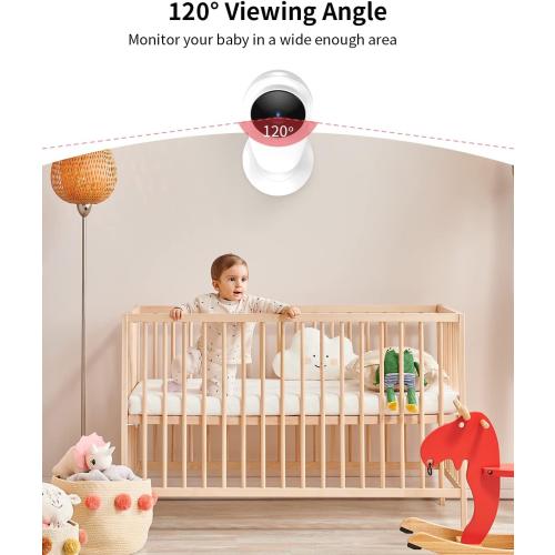 1080P Indoor Camera for Child/Elder/Nanny/Pet, Home Camera with Infrared Night Vision and 2-Way Storage, Motion and Sound Detection, White (BM-A-2)