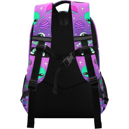 Cute Astronauts Alien Space Backpacks for Girls Boys