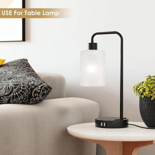 6 Pack White Frosted Glass Shades Replacement,5.51in Height,3.94in Diameter,1.65in Fitter, Cylinder Glass Shade Covers Replacement Globe for Pendant Light Floor lamps light fixtures Wall Sconces