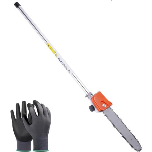 Pole Saw Attachment Compatible with Weed Eater, Snapper, Dewalt, Craftsman, Ryobi, John Deere, Worx, Troy-Bilt, and Homelite Multi-Tool Hus 128LD Power Head