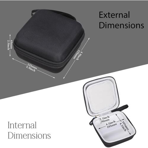 Case for NETGEAR Nighthawk M7 Pro/M6 Pro/M6/M1/M5/M2/M3 Mobile Hotspot - Fits for MR6500/MR6550/MR6150/MR6110/MR1100/MR7400/MR5200 Wireless Router (Case Only) (Black)