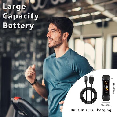 Fitness Tracker Activity Tracker Smart Watch 1.10''AMOLED Touch Color Screen,Smart Watch with 24/7 Blood Oxygen Heart Rate,Sleep Monitor,IP68 Waterproof,Step Counter Health for Women Men (Black)