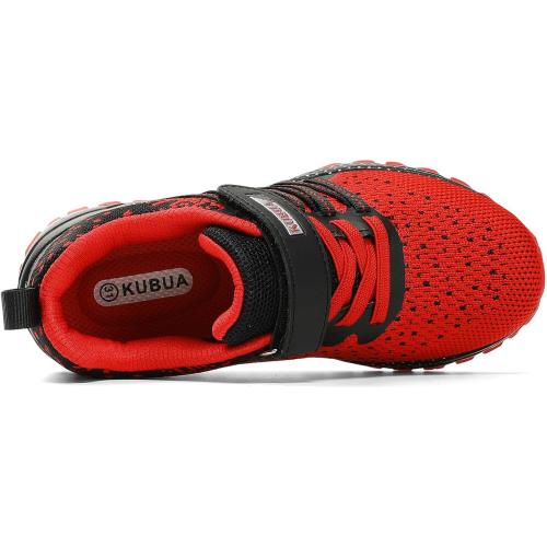 Talla 29.....KUBUA Kids Sneakers for Boys Girls Running Tennis Shoes Lightweight Breathable Sport Athletic